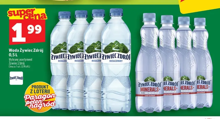 Woda niegazowana Żywiec Zdrój promocja w TOPAZ