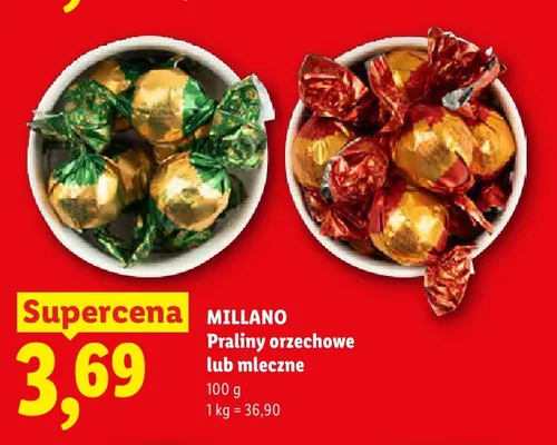 Praliny orzechowe promocja w Lidl