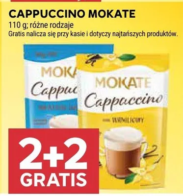 Cappuccino mokate promocja w Stokrotka