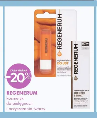 Kosmetyki do pielęgnacji i oczyszczania twarzy Regenerum promocja w Super-Pharm
