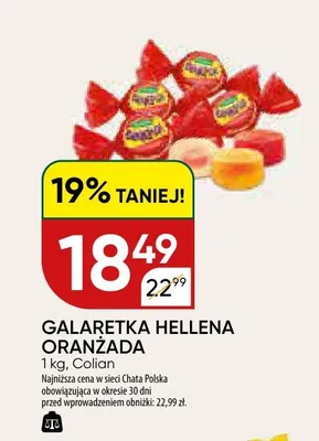 Galaretka Hellena Oranżada promocja w Chata Polska
