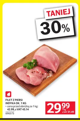 Filet z piersi indyka promocja w Selgros