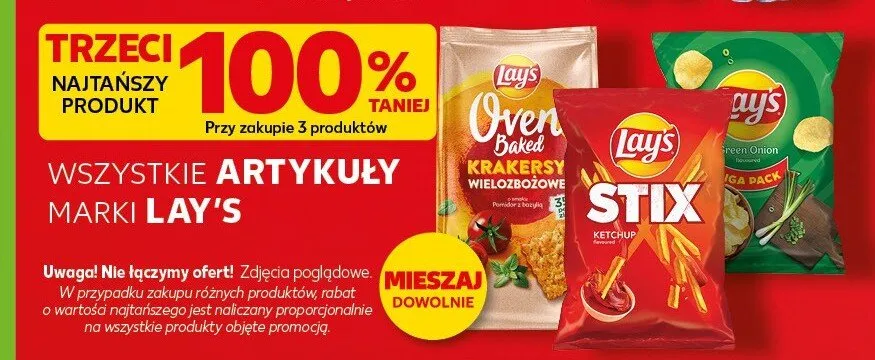 Artykuły Lay's promocja w Kaufland