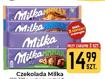 Czekolada Milka MMMAX promocja w Społem Częstochowa