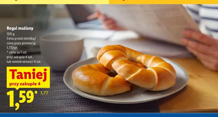 Rogal maślany promocja w Lidl