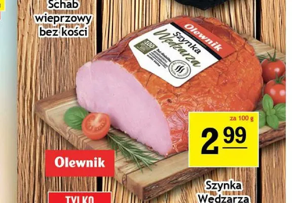 Szynka Wędzarza Olewnik promocja w Gram Market