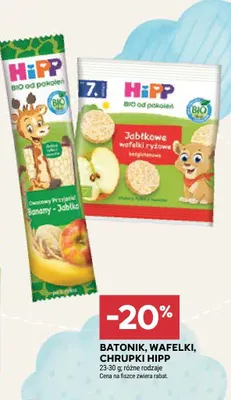 Chrupki HiPP promocja w Stokrotka