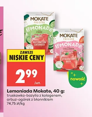 Lemoniada Mokate promocja w Biedronka