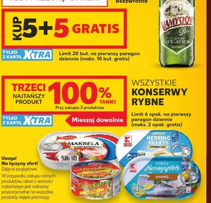 Piwo Namysłów Pils promocja w Kaufland