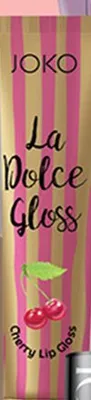 Błyszczyk do ust Joko La Dolce Gloss Cherry Lip Gloss promocja w Biedronka