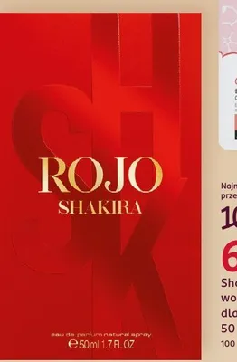 Woda perfumowana dla kobiet Rojo promocja w Rossmann