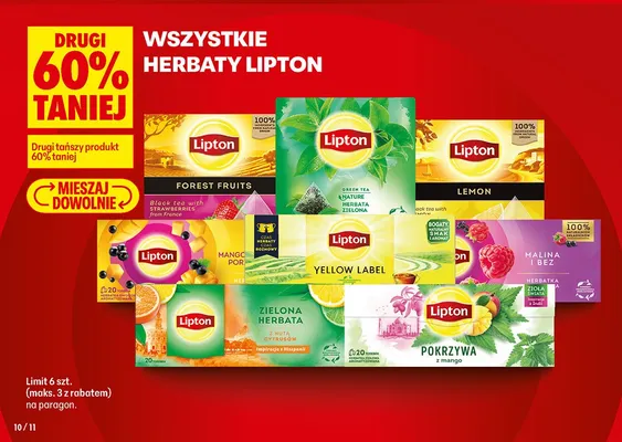 Herbata promocja w Biedronka