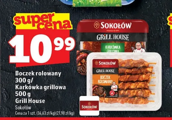 Boczek rolowany Grill House Sokołów promocja w TOPAZ