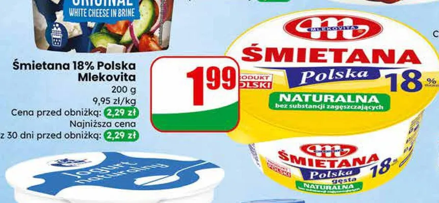 Ser original w kostkach promocja w Dino