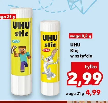 Klej w sztyfcie UHU promocja w Kaufland
