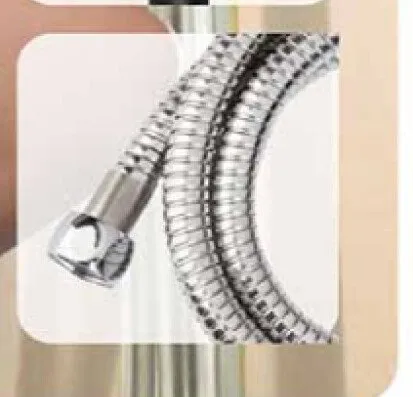 Akcesoria prysznicowe wąż elastyczny o dł. 150-175 cm promocja w Biedronka