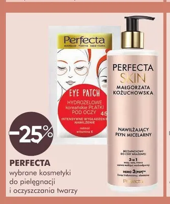 Płatki pod oczy Perfecta Eye Patch promocja w Super-Pharm