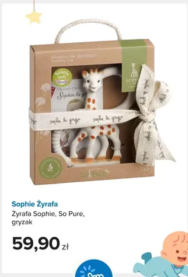 Gryzak Żyrafa Sophie So Pure Sophie promocja w Smyk
