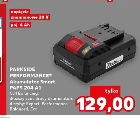 Akumulator Smart PARKSIDE PERFORMANCE PAPS 204 A1 promocja w Kaufland