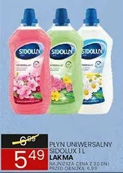 Płyn uniwersalny Sidolux 1l promocja w Wafelek