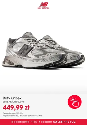Buty unisex seria ABZORB U2010 New Balance promocja w New Balance
