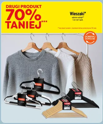 Wieszaki Vavio promocja w POLOmarket