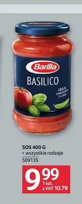 Sos Barilla Basilico promocja w Selgros