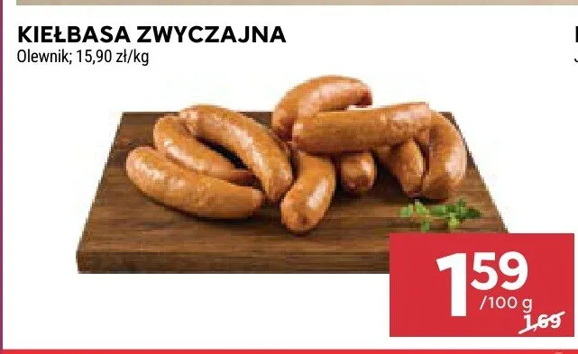 Kiełbasa zwyczajna Olewnik promocja w Stokrotka