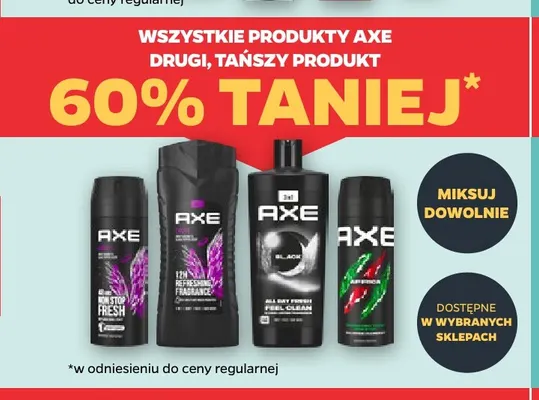 Dezodorant Axe Refreshing Fragrance promocja w Netto