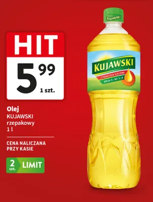 Olej rzepakowy 1l promocja w Intermarche