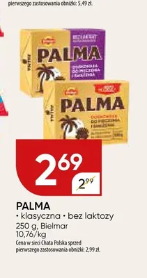 Margaryna Palma bez laktozy Bielmar promocja w Chata Polska