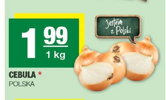 Cebula Polska promocja w SPAR