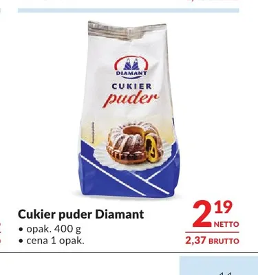Cukier puder Diamant promocja w Makro