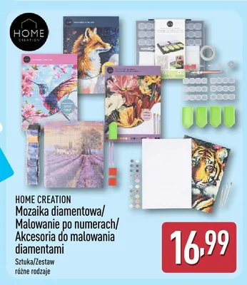 Mozaika diamentowa Home Creation promocja w Aldi