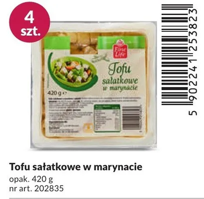 Tofu sałatkowe w marynacie promocja w Makro