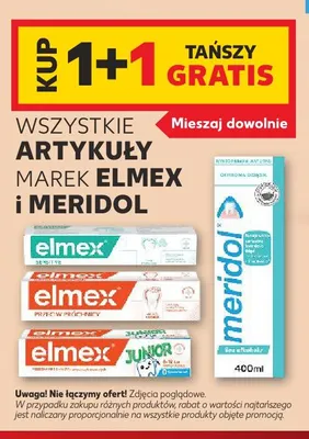 Płyn do płukania jamy ustnej Ochrona Dziąseł Meridol promocja w Kaufland