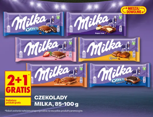 Czekolada Milka Toffee Creme promocja w Biedronka