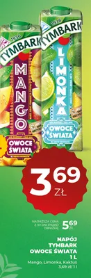 Napój Tymbark owoce świata 1l Limonka promocja w Duży Ben