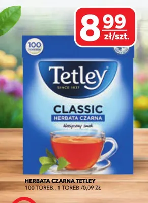 Herbata czarna classic promocja w Top Market