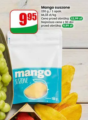 Mango suszone promocja w Dino