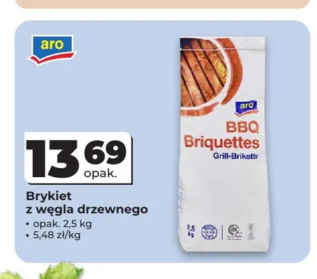Brykiet z węgla drzewnego aro promocja w Odido