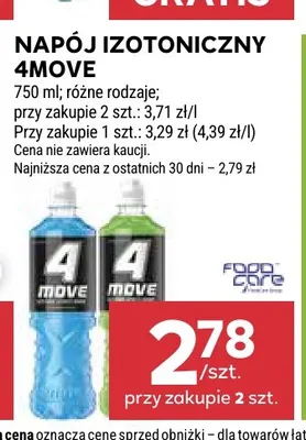 Napój izotoniczny 4Move promocja w Stokrotka