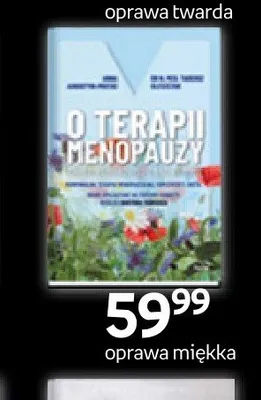 Książka O terapii menopauzy oprawa miękka promocja w Empik