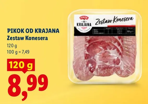 Zestaw Konesera Pikok Od Krajana promocja w Lidl