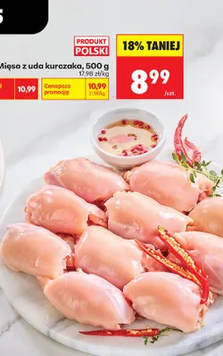Mięso z uda kurczaka promocja w Biedronka