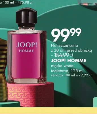 Męska woda toaletowa Joop! Homme promocja w Super-Pharm