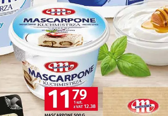 Mascarpone Kuchmistrza Mlekovita promocja w Selgros