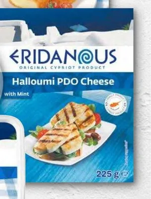 Ser Halloumi z miętą Halloumi PDO Cheese Eridanous promocja w Lidl