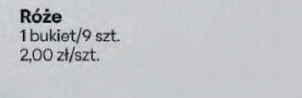 Róże promocja w Delikatesy Centrum