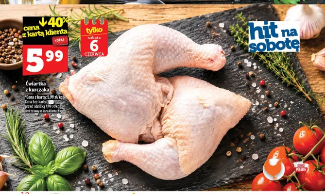 Ćwiartka z kurczaka promocja w TOPAZ
